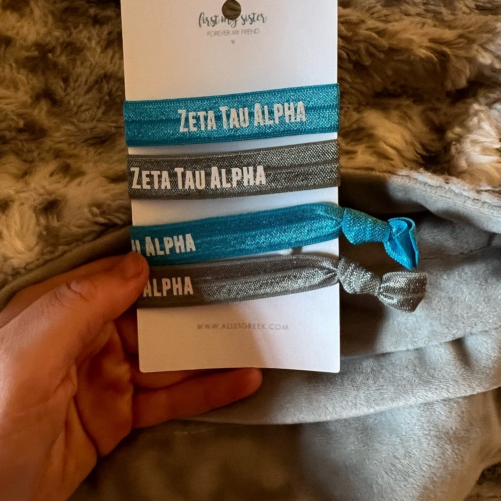 Zeta Tau Alpha Hair bands